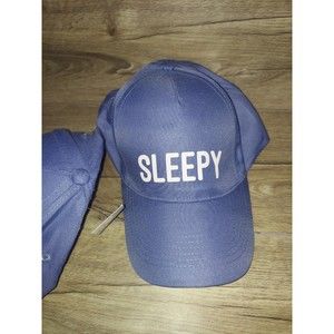 Adult And Kid Ball Cap sleepy and wide awake